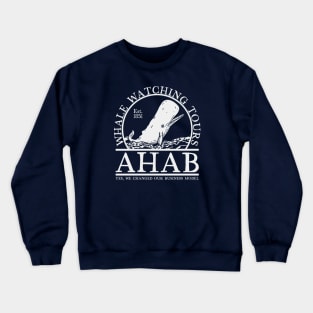 Ahab Whale Watch (Mono) Crewneck Sweatshirt